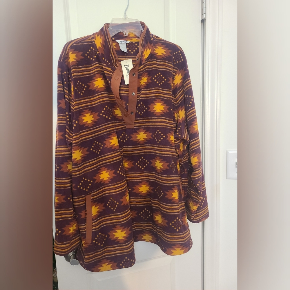NWT Duluth 3X Fleece Pullover